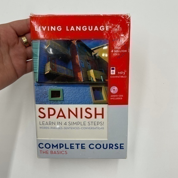 BRAND NEW: Living Language Complete Spanish Course “The Basics” - Picture 1 of 2